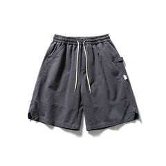 Casual fashion solid color shorts